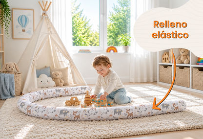 Cojín Serpiente XXL de Algodón – Suave, Decorativo y Multifuncional