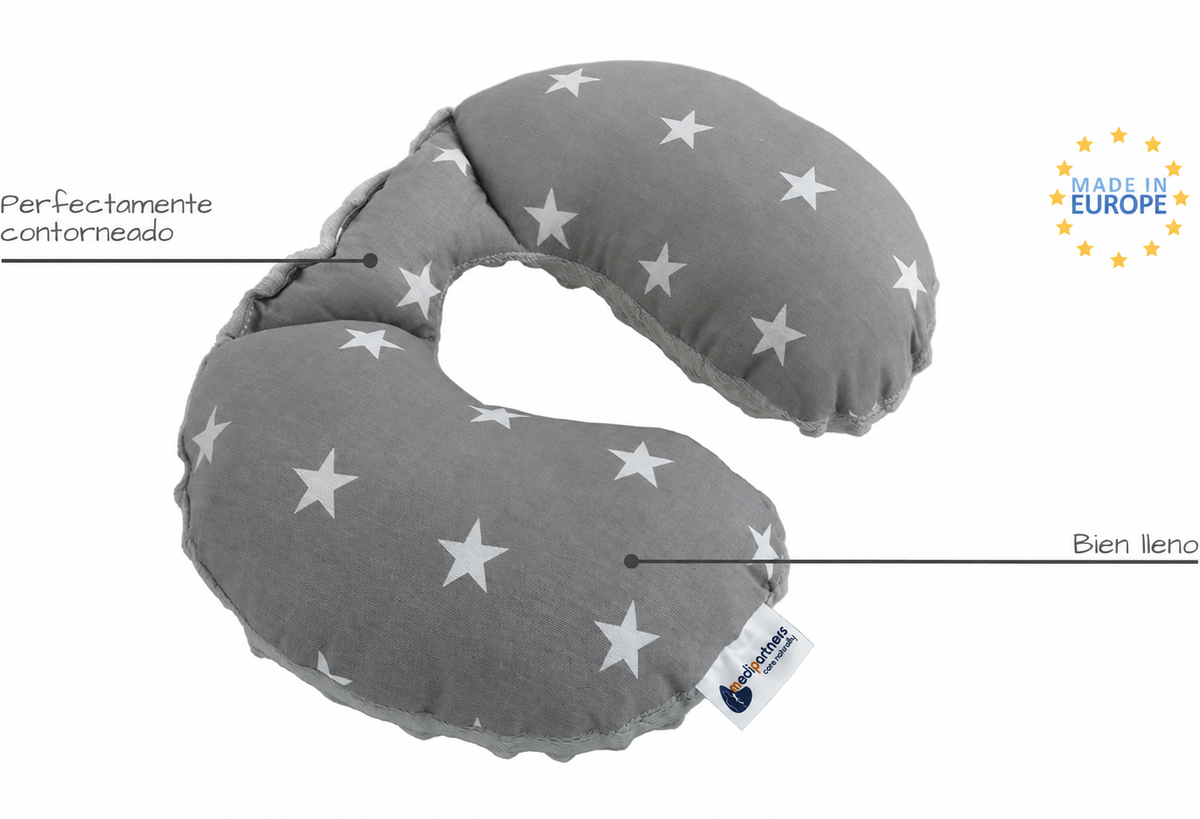 Almohada Cervical Infantil de Viaje 22×28 cm – Suave, Cómoda y Acolchada