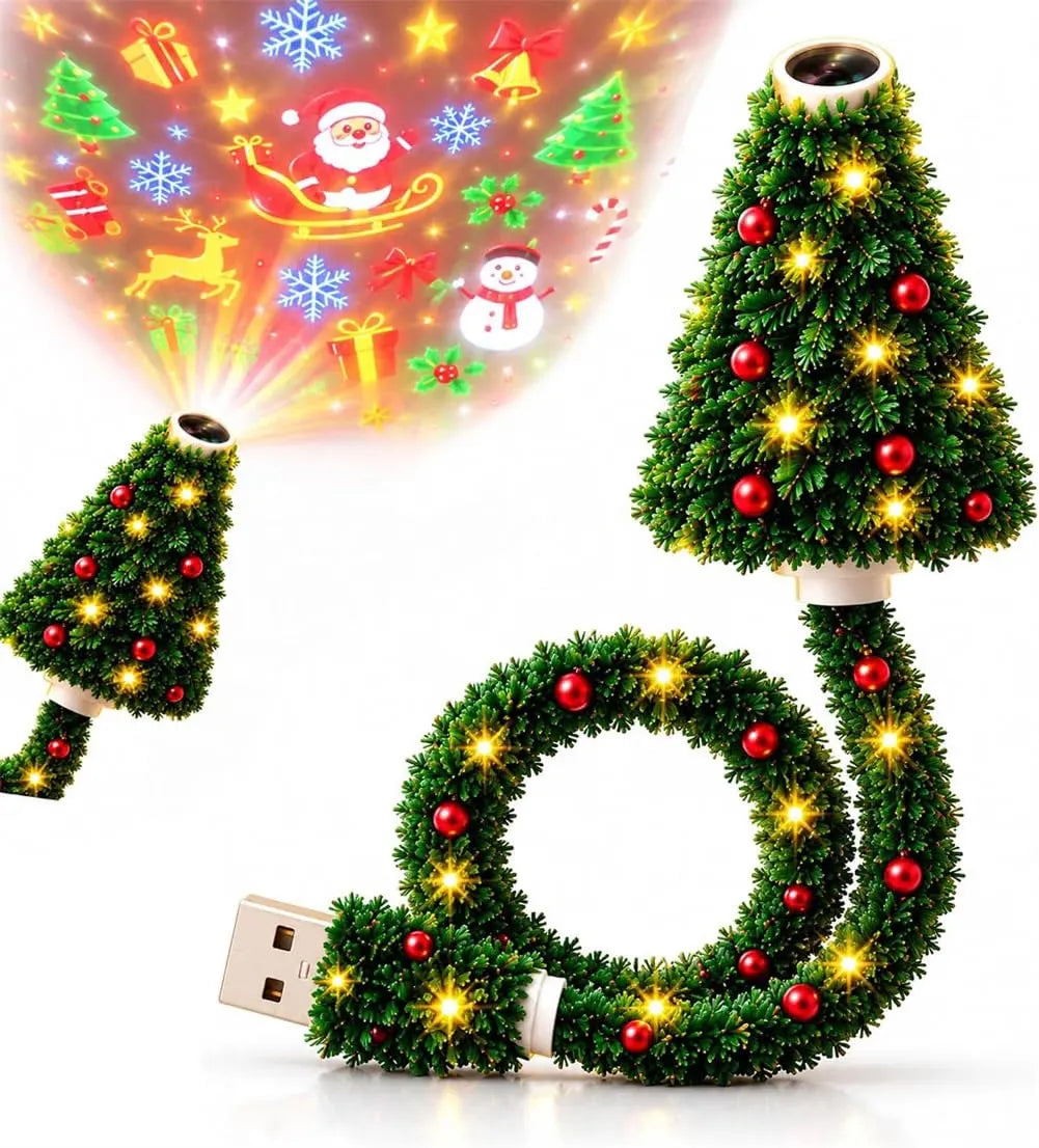Weihnachtsbaum Deckenprojektor