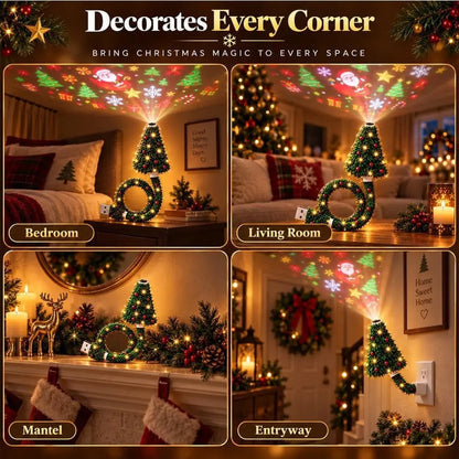 Weihnachtsbaum Deckenprojektor