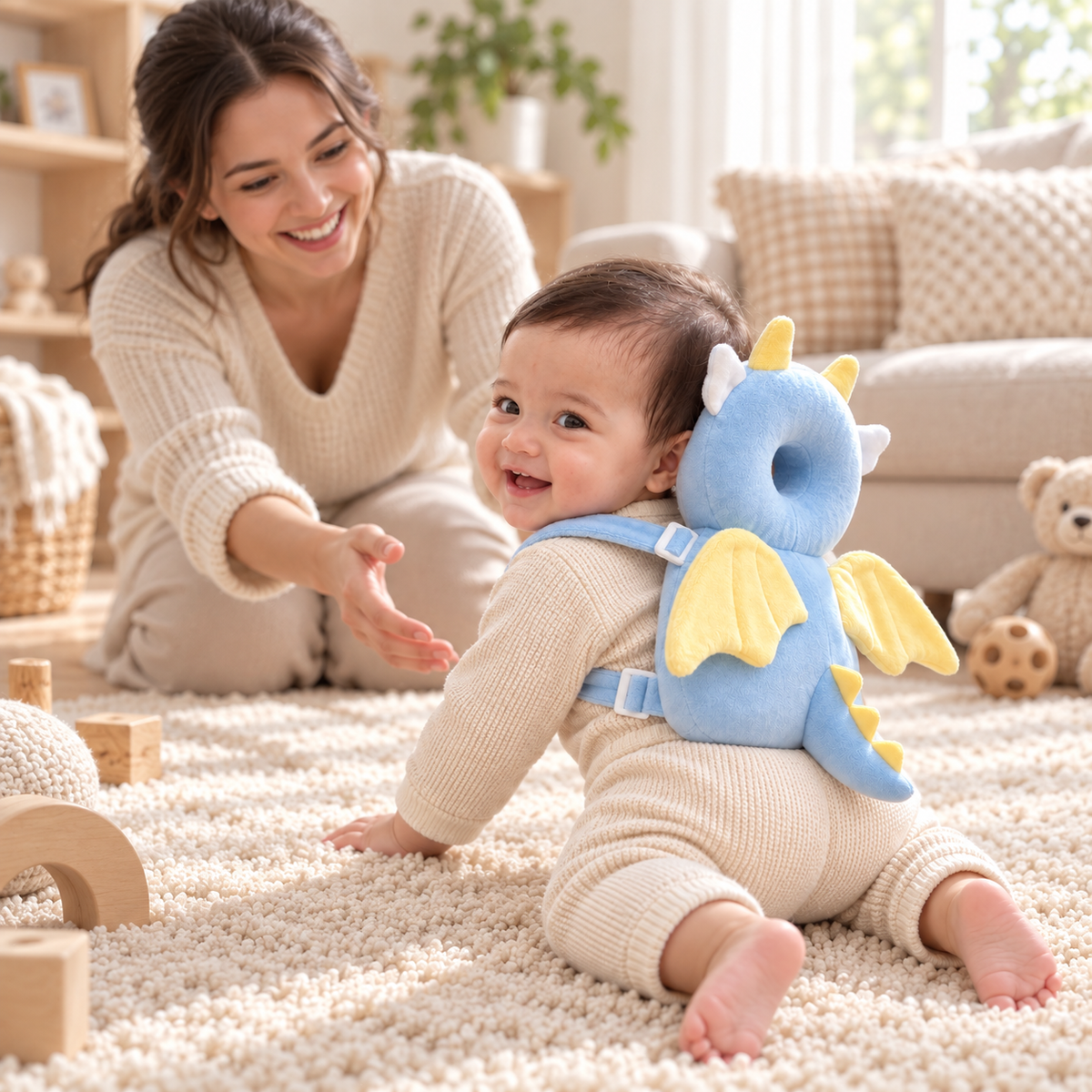 NovaKing Baby - Protector de Cabeza Suave